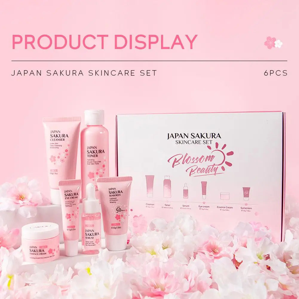 Piece Sakura Premium Skin Care Set