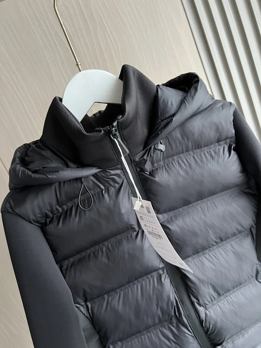 Women’s Lightweight Luxury Hooded Down Jacket