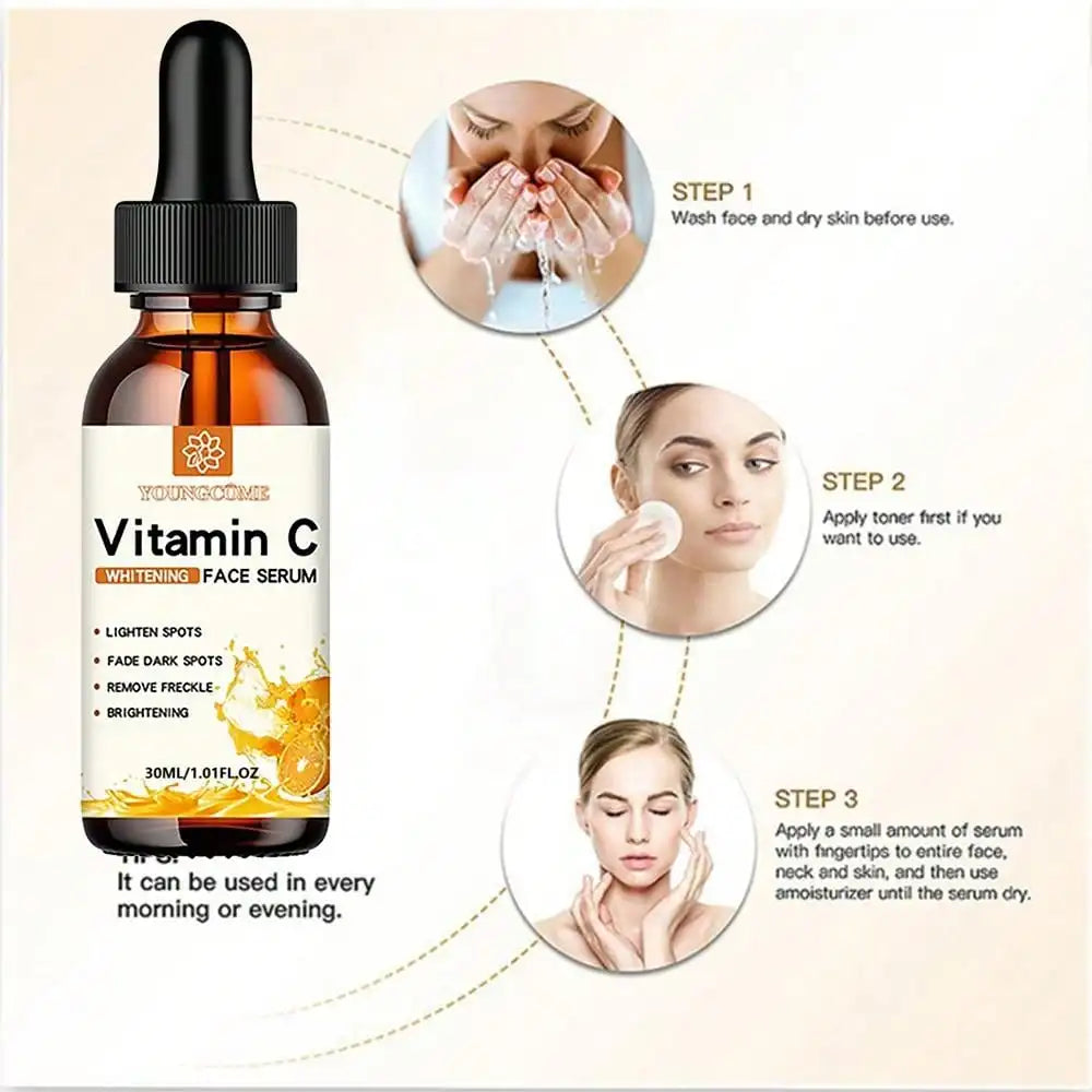 Luxury Vitamin C Facial Essence with Hyaluronic Acid