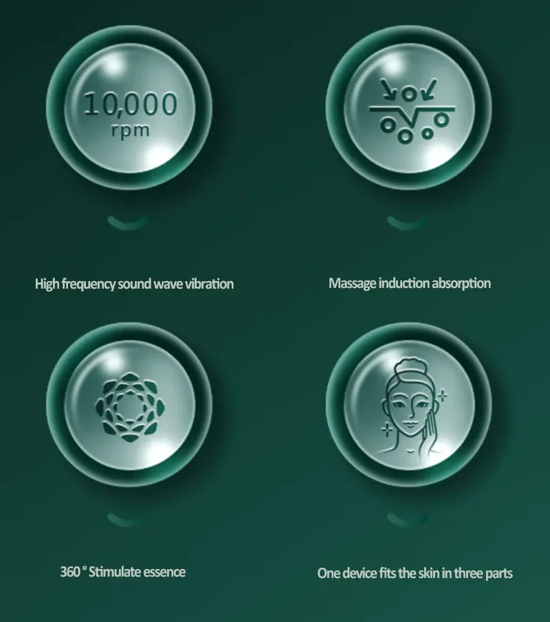 3-in-1 Luxury EMS Facial & Neck Lifting Device