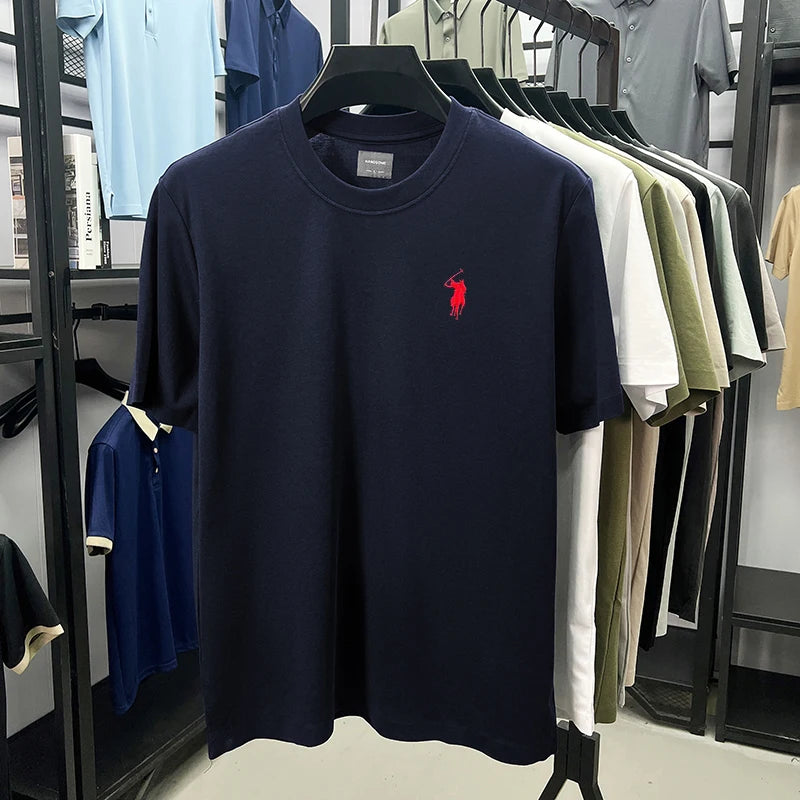 Men’s High-End Silky Cotton T-Shirt