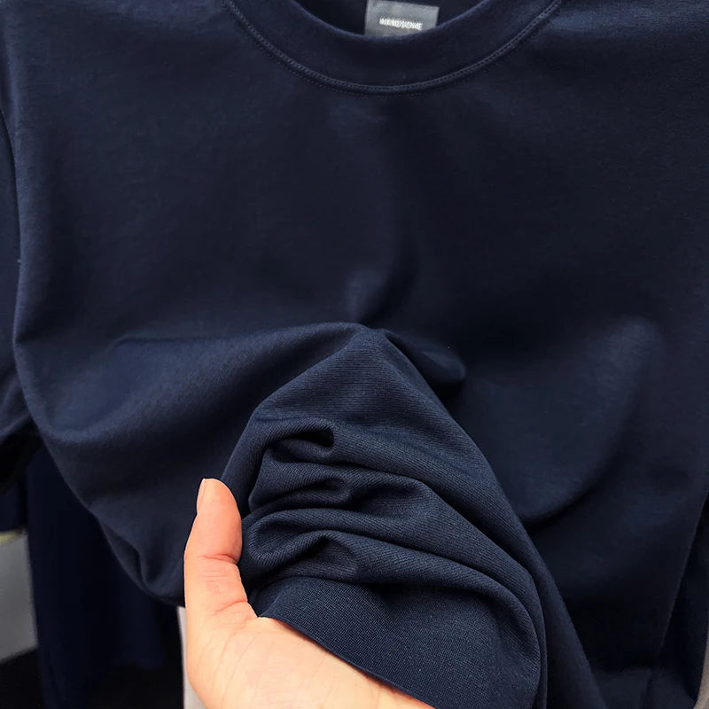 Men’s High-End Silky Cotton T-Shirt