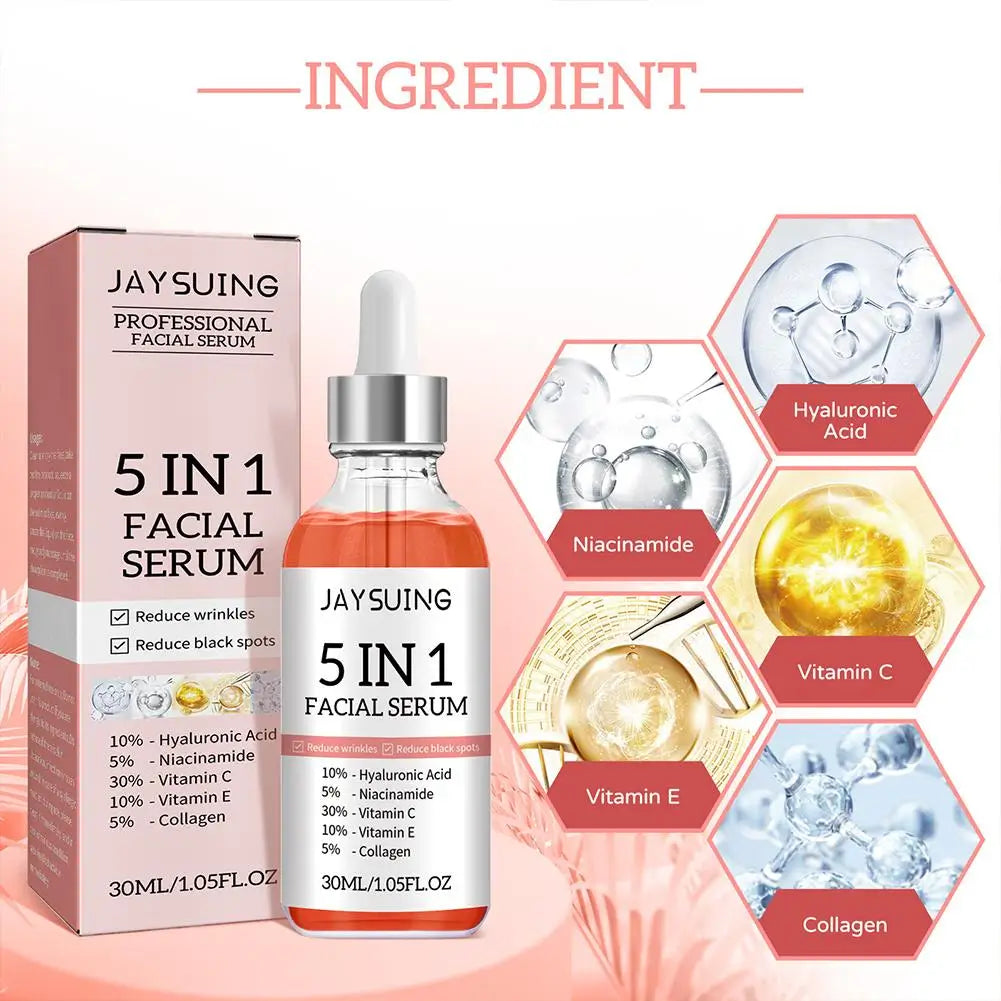5-in-1 Luxury Vitamin C Facial Serum