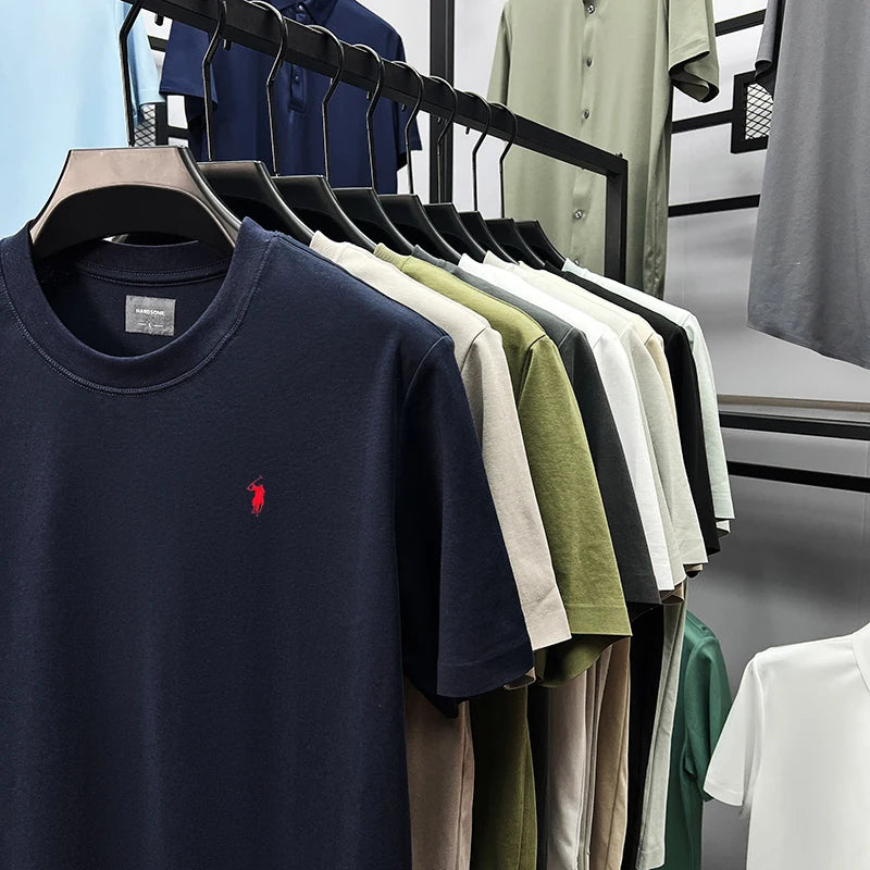 Men’s High-End Silky Cotton T-Shirt