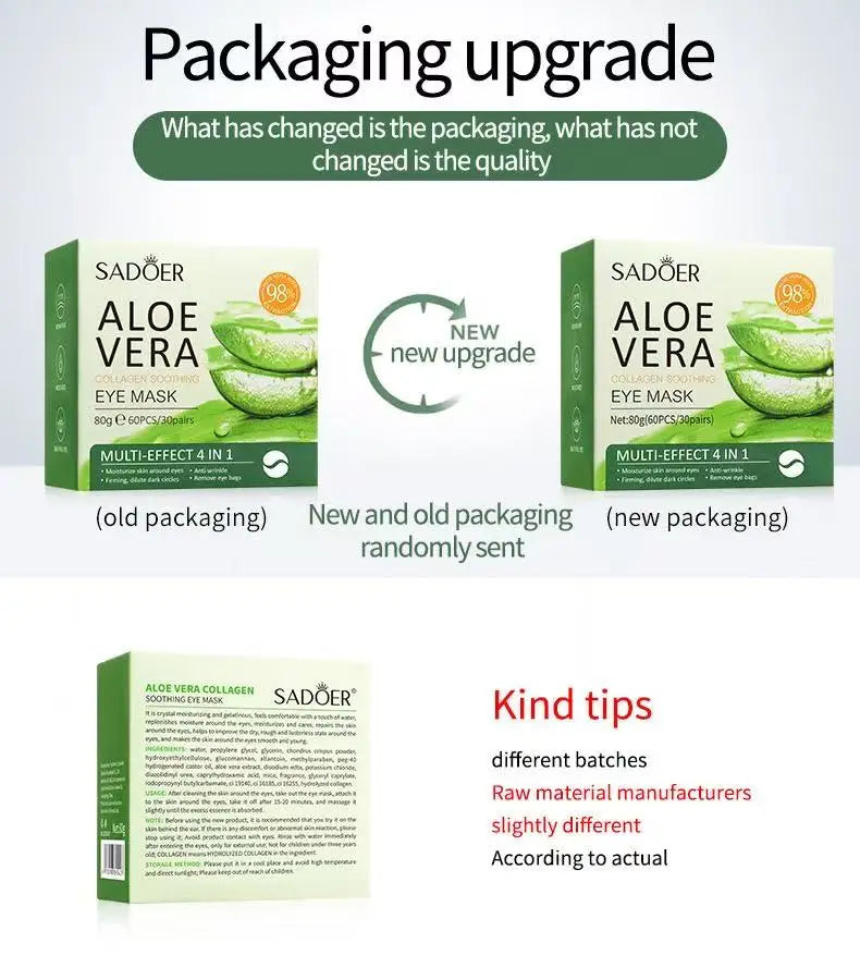 Aloe Vera Collagen Eye Mask