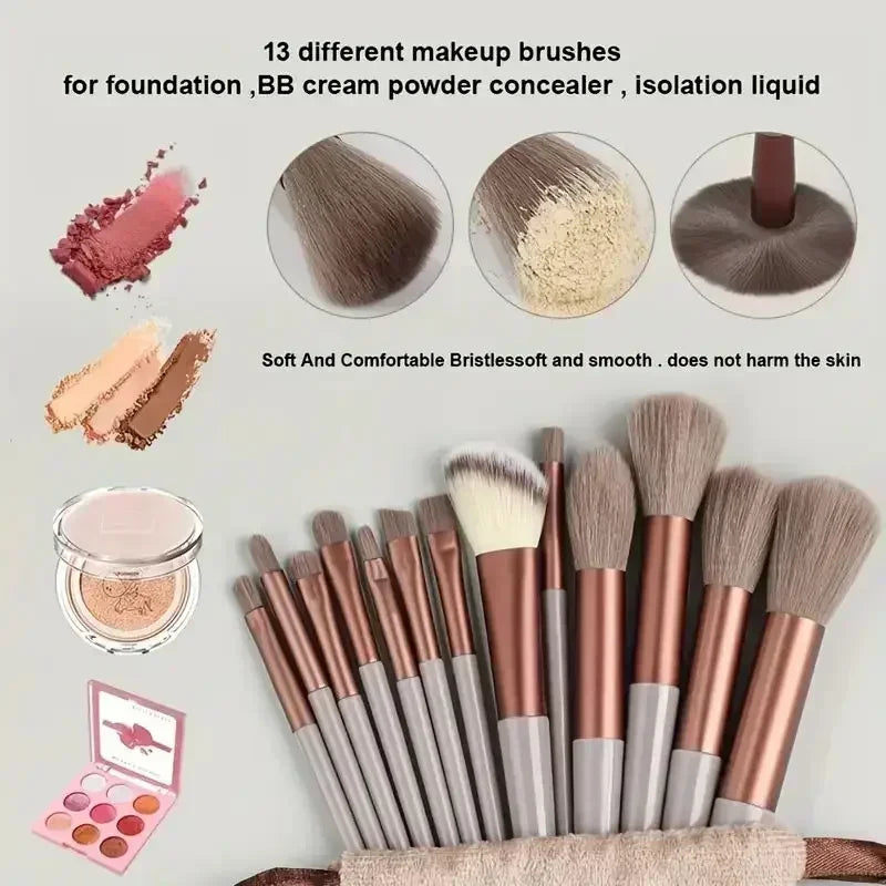 Premium Soft Fluffy Makeup Brush Set