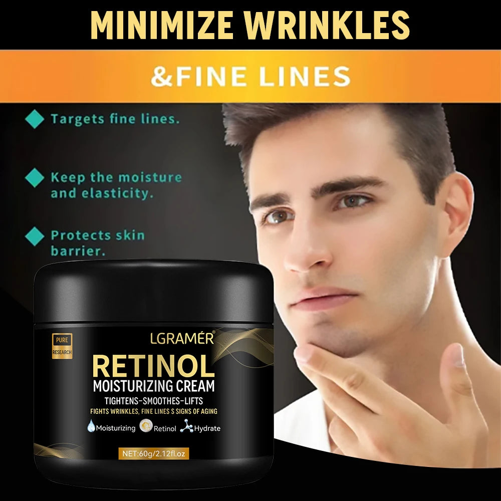 Men’s Luxury Retinol Moisturizing Face Cream