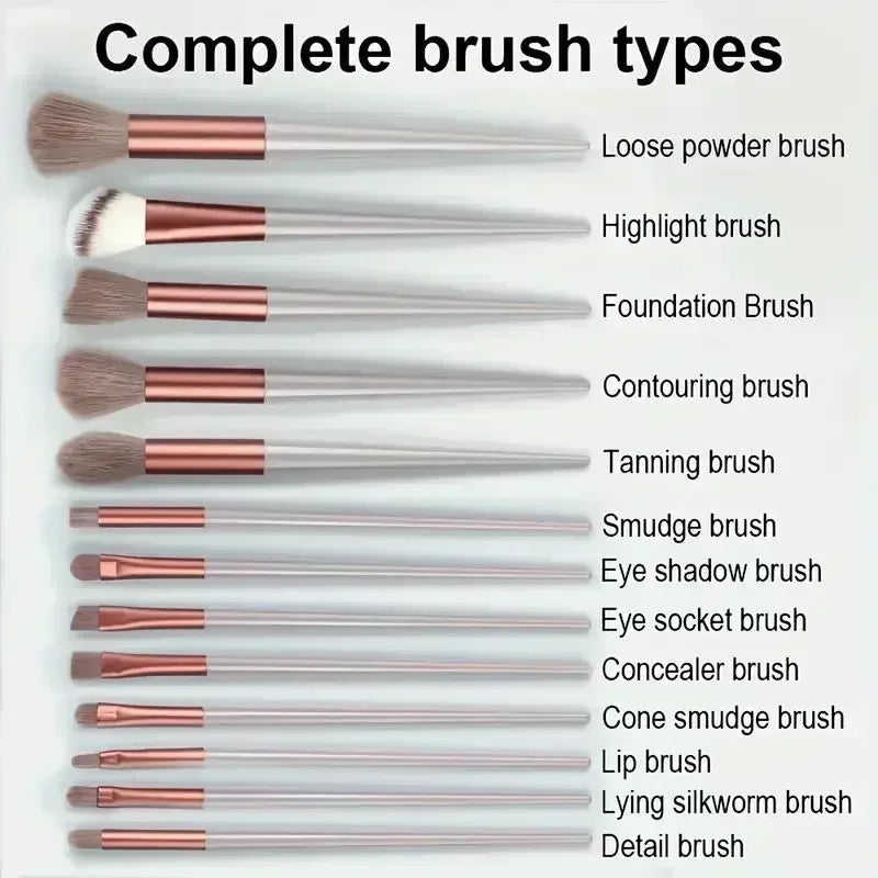 Premium Soft Fluffy Makeup Brush Set