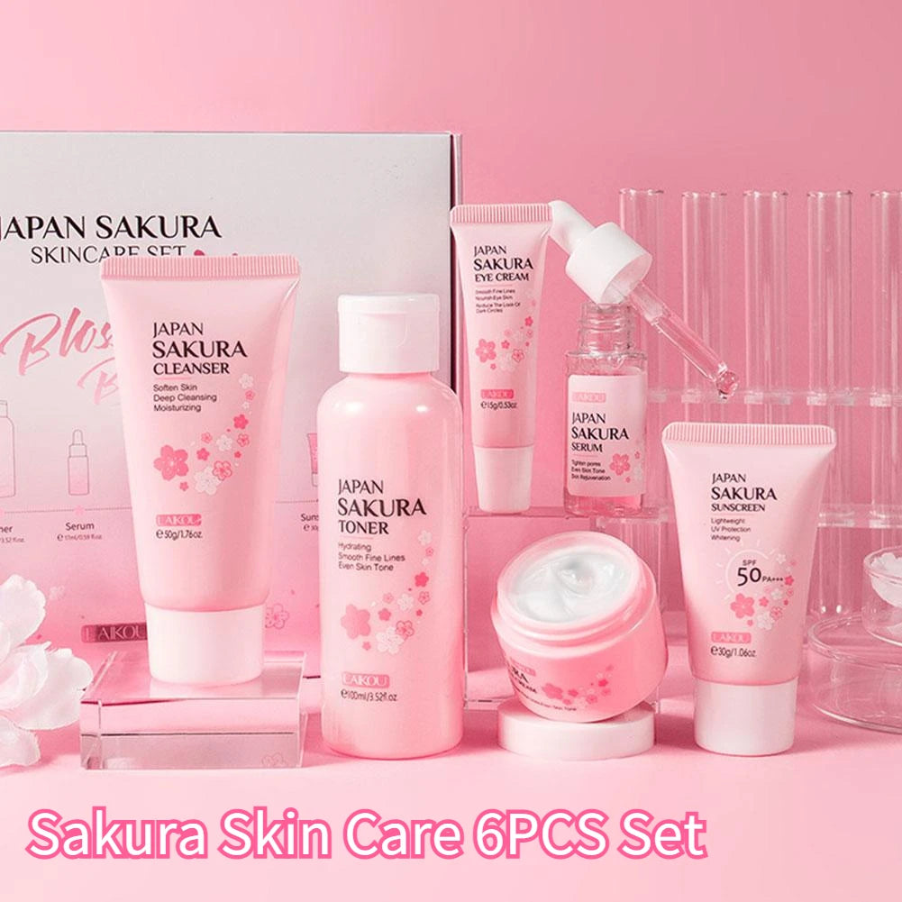 Piece Sakura Premium Skin Care Set