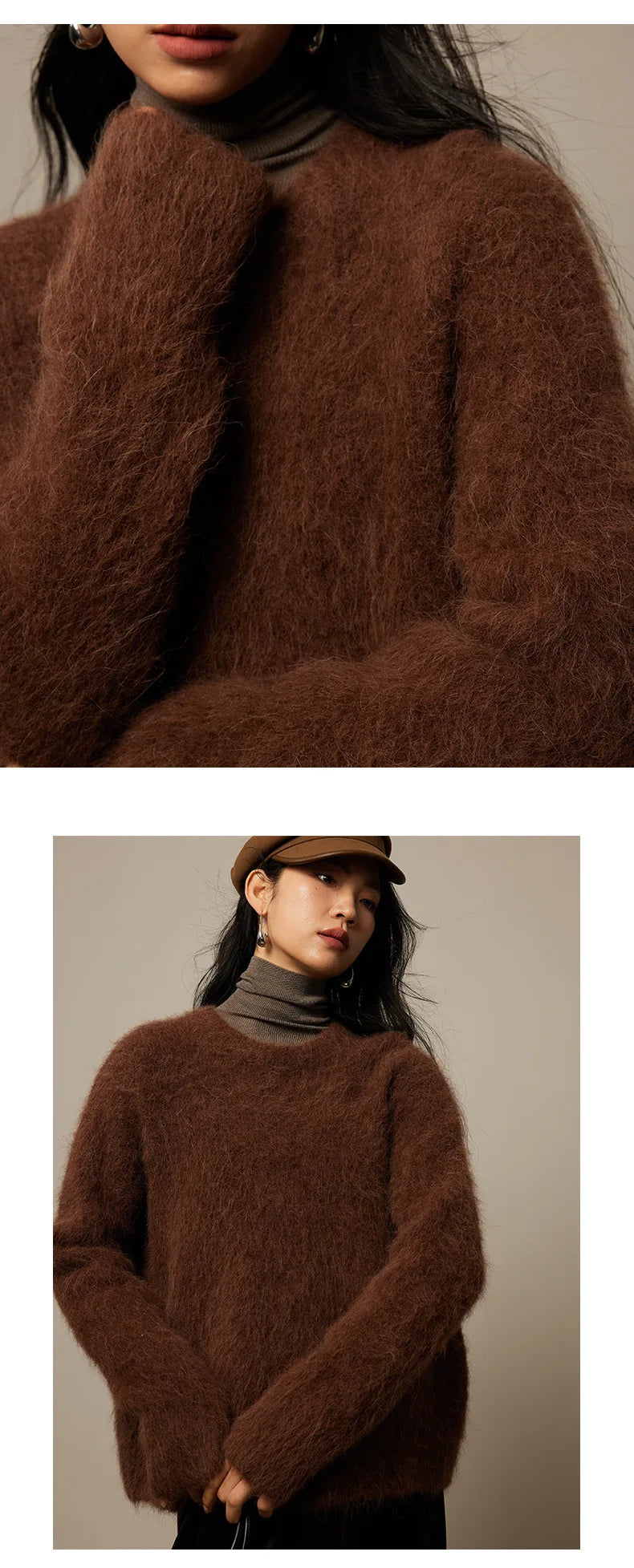 SuyaDream Alpaca Pullove