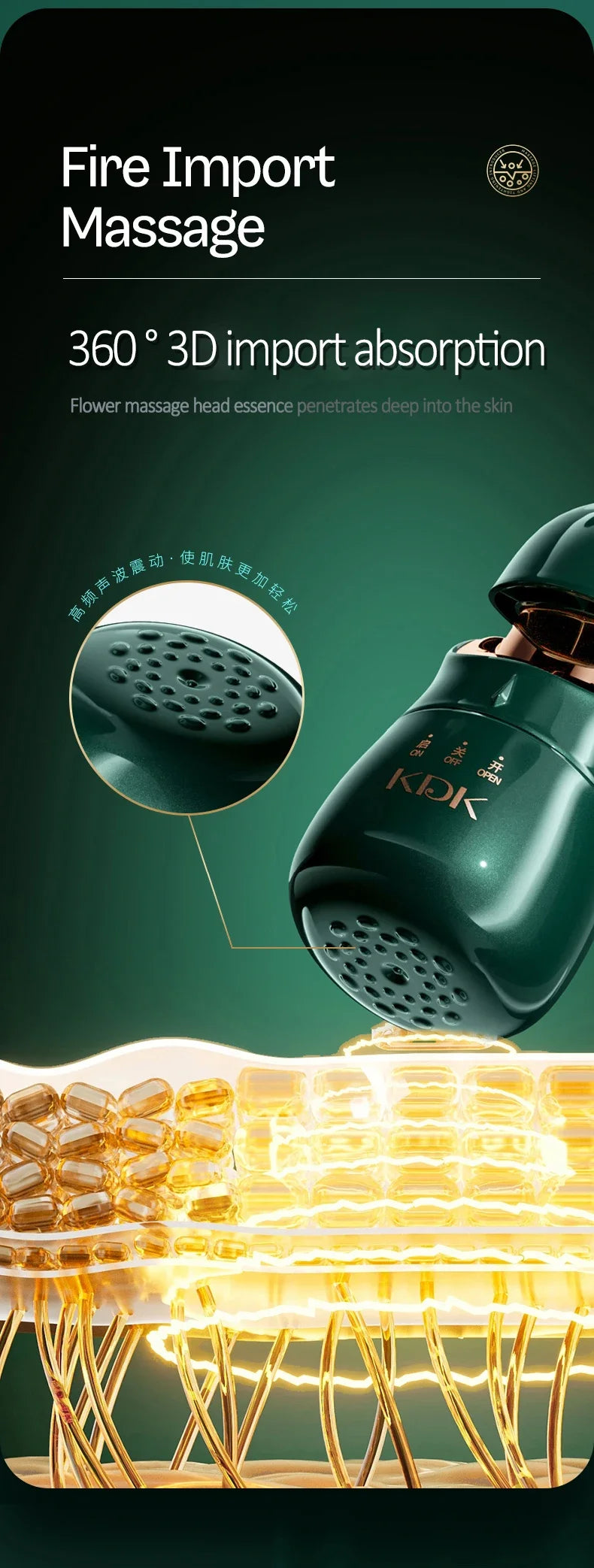 3-in-1 Luxury EMS Facial & Neck Lifting Device