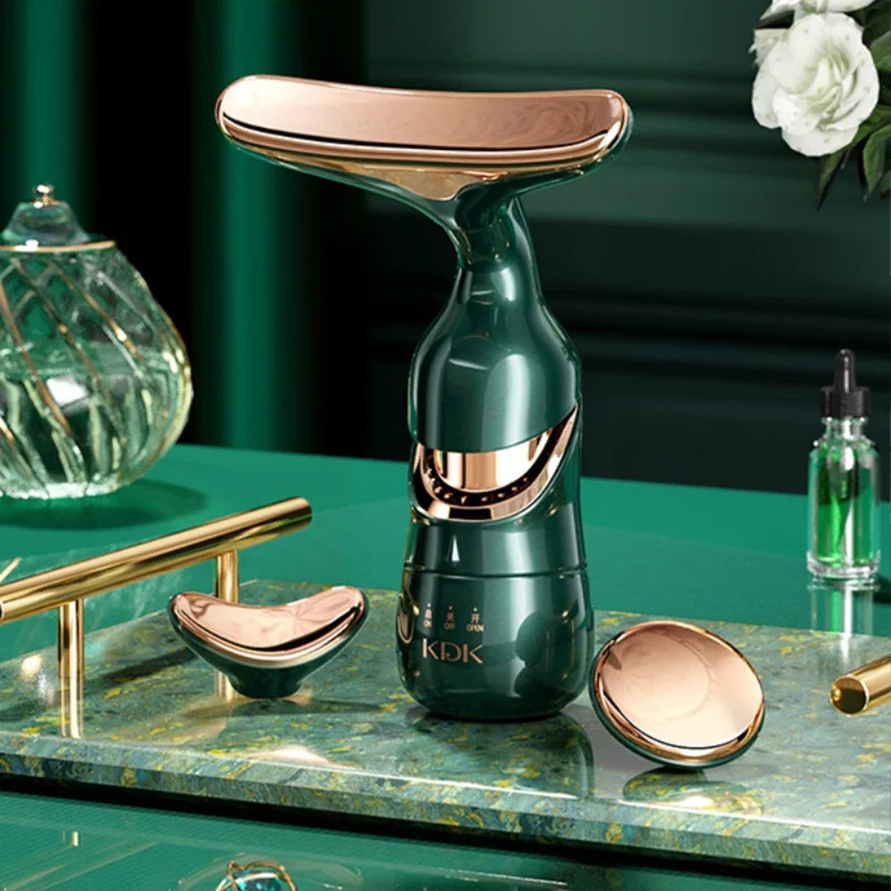 3-in-1 Luxury EMS Facial & Neck Lifting Device