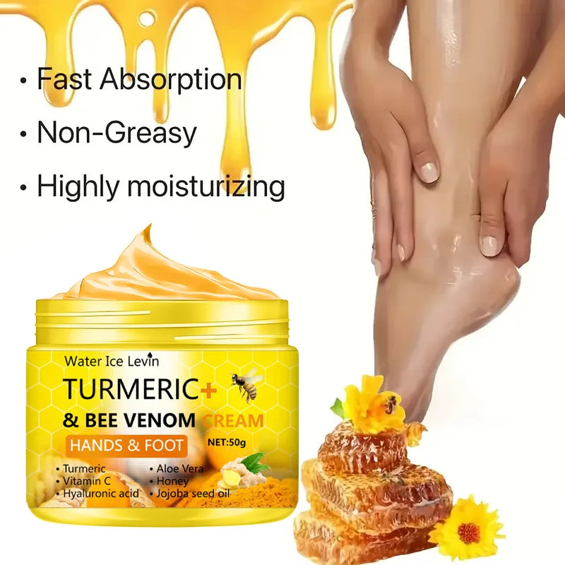 Turmeric & Bee Venom Foot & Hand Cream