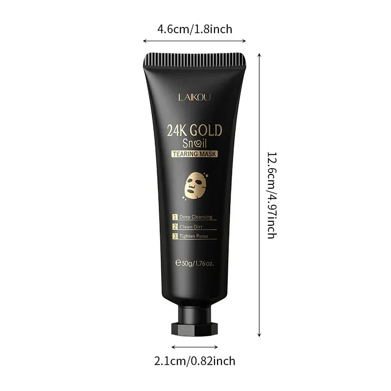 LAIKOU Máscara Facial Peel-Off 24K Gold Sakura
