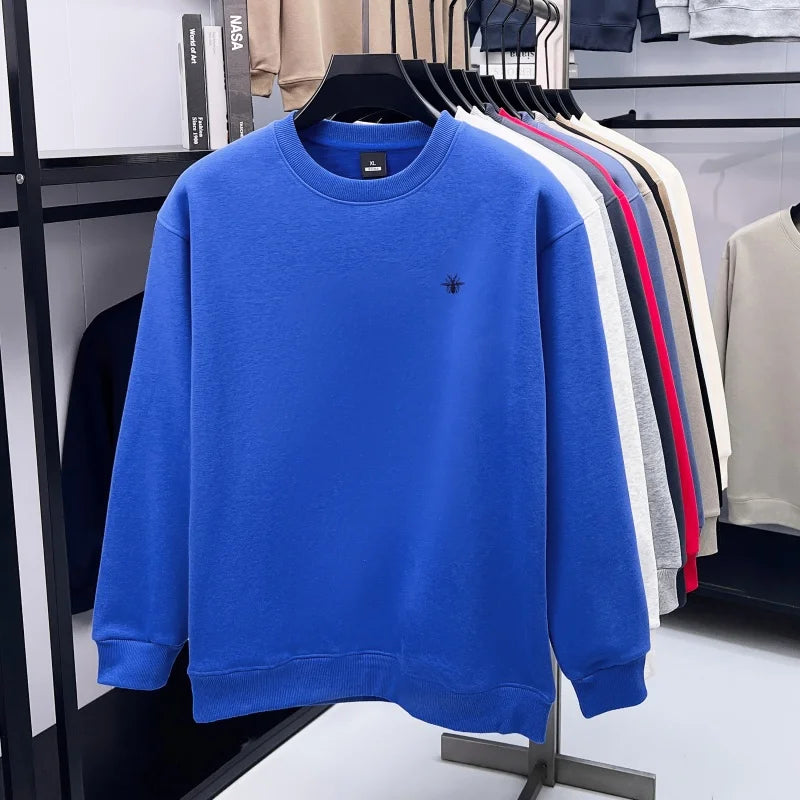 Men’s Luxury Crewneck Fleece Sweatshirt