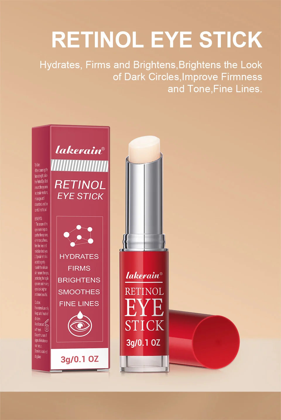 Eye Cream – Instant Brightening & Firming Retinol