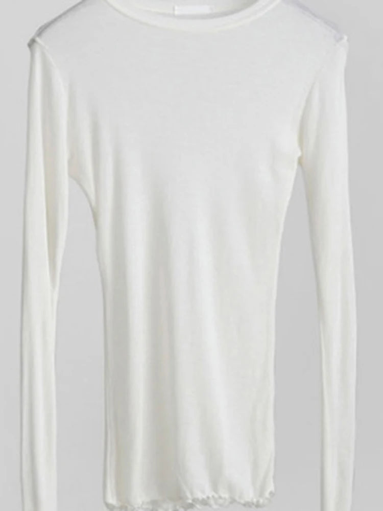 Women’s Lightweight Sheer Long Sleeve T-Shirt