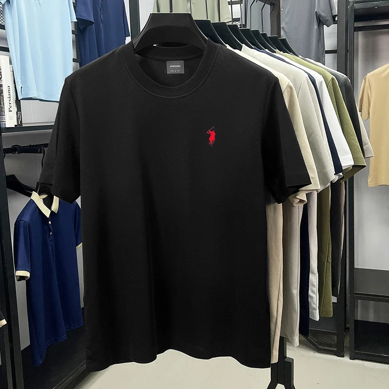 Men’s High-End Silky Cotton T-Shirt