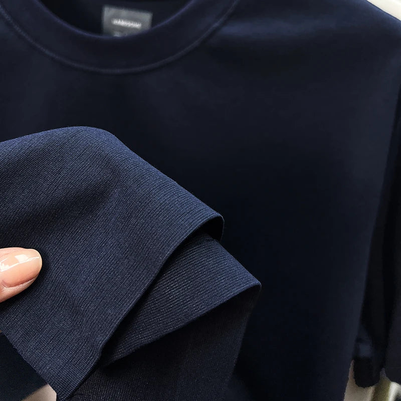 Men’s High-End Silky Cotton T-Shirt