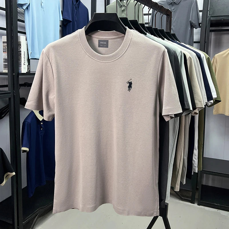 Men’s High-End Silky Cotton T-Shirt