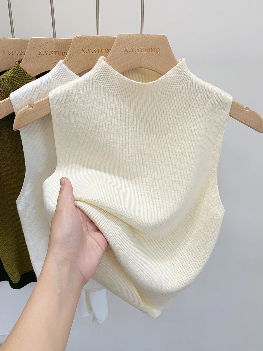 Top Knit Slim ElegânciaLuxo