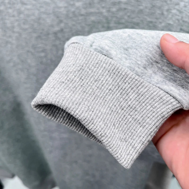 Men’s Luxury Crewneck Fleece Sweatshirt