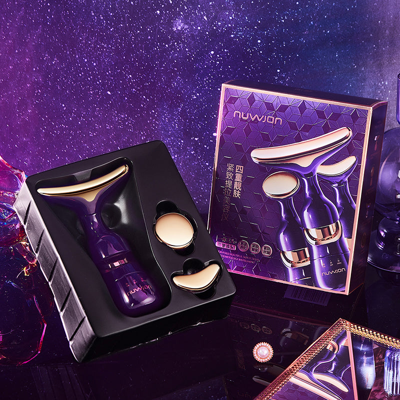 3-in-1 Luxury EMS Facial & Neck Lifting Device