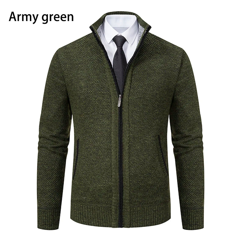 Men’s Autumn/Winter Premium Fleece Sports Coat