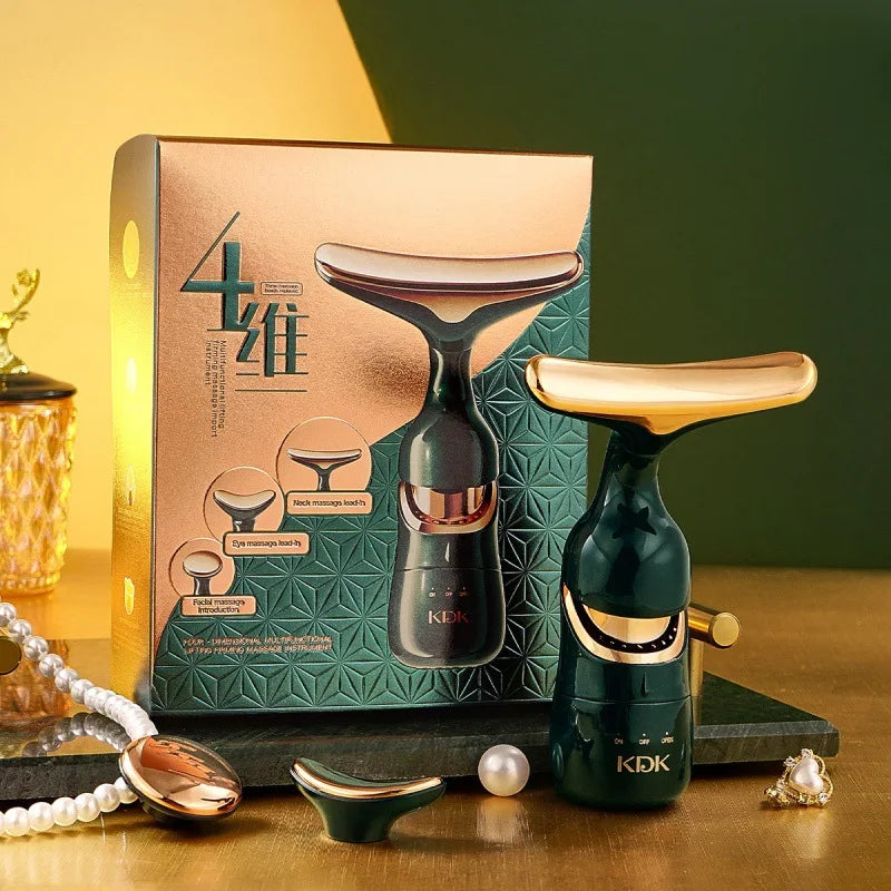 3-in-1 Luxury EMS Facial & Neck Lifting Device