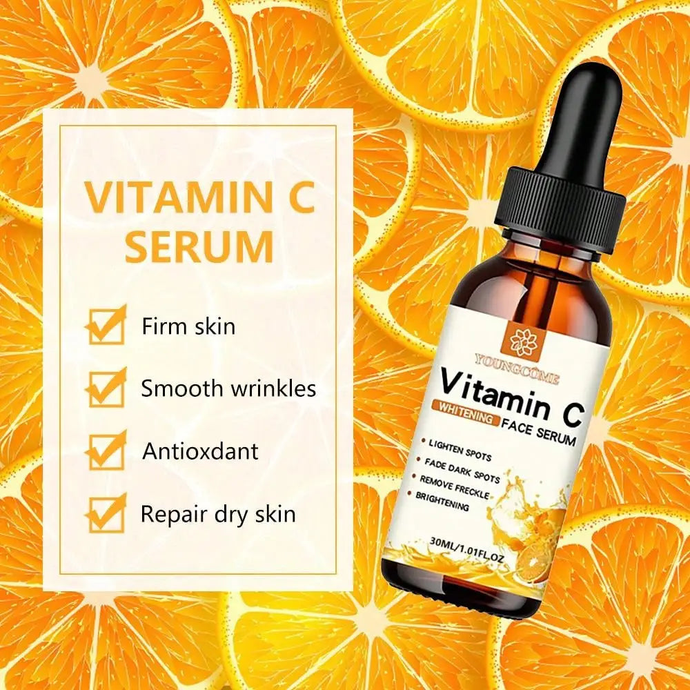 Luxury Vitamin C Facial Essence with Hyaluronic Acid