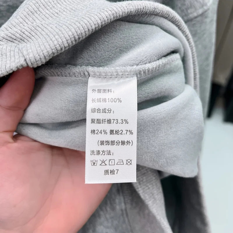 Men’s Luxury Crewneck Fleece Sweatshirt