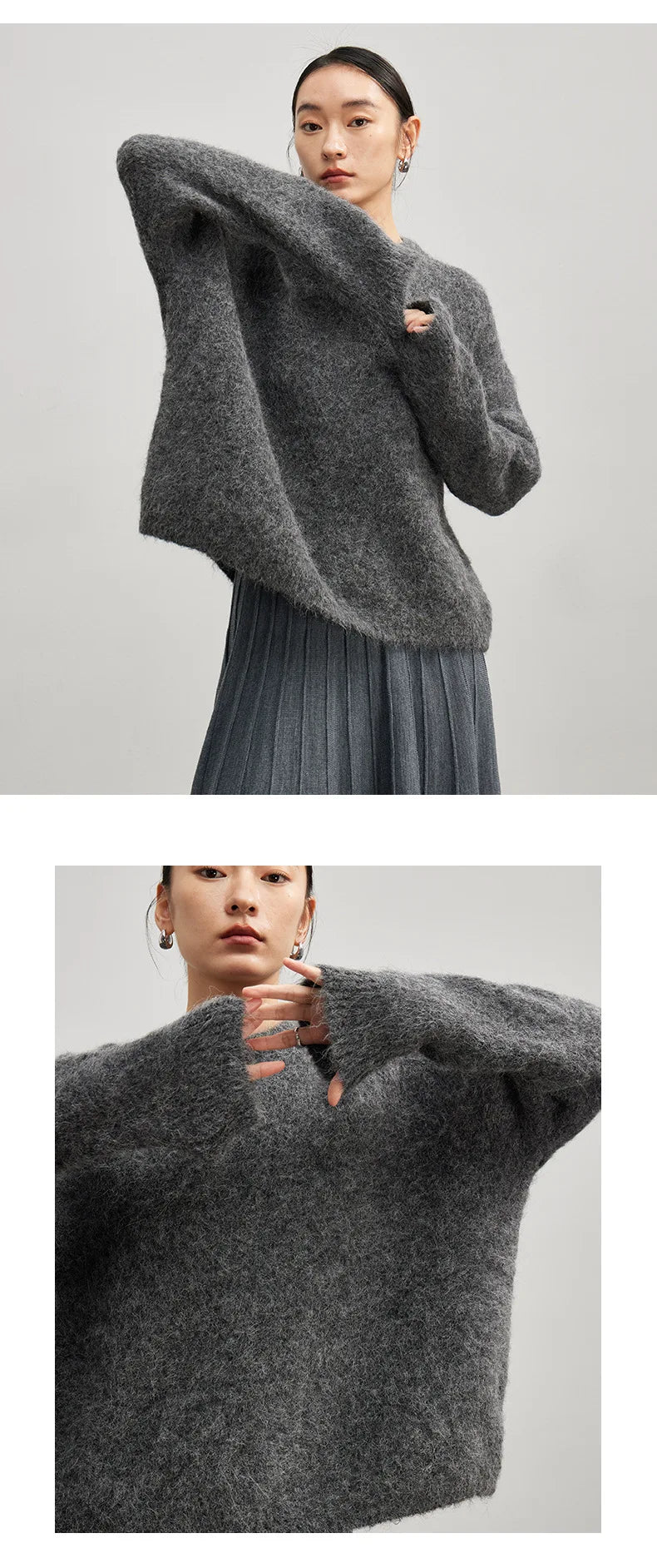 SuyaDream Alpaca Pullove