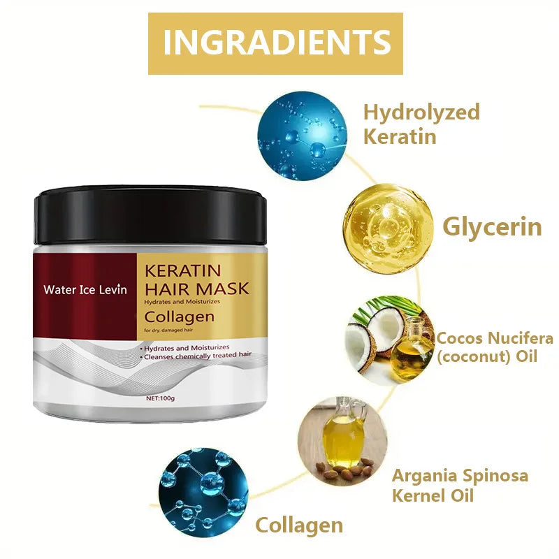 Luxury Collagen & Keratin Hair Mask