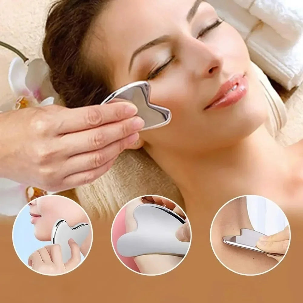 Stainless Steel Gua Sha Facial Tool