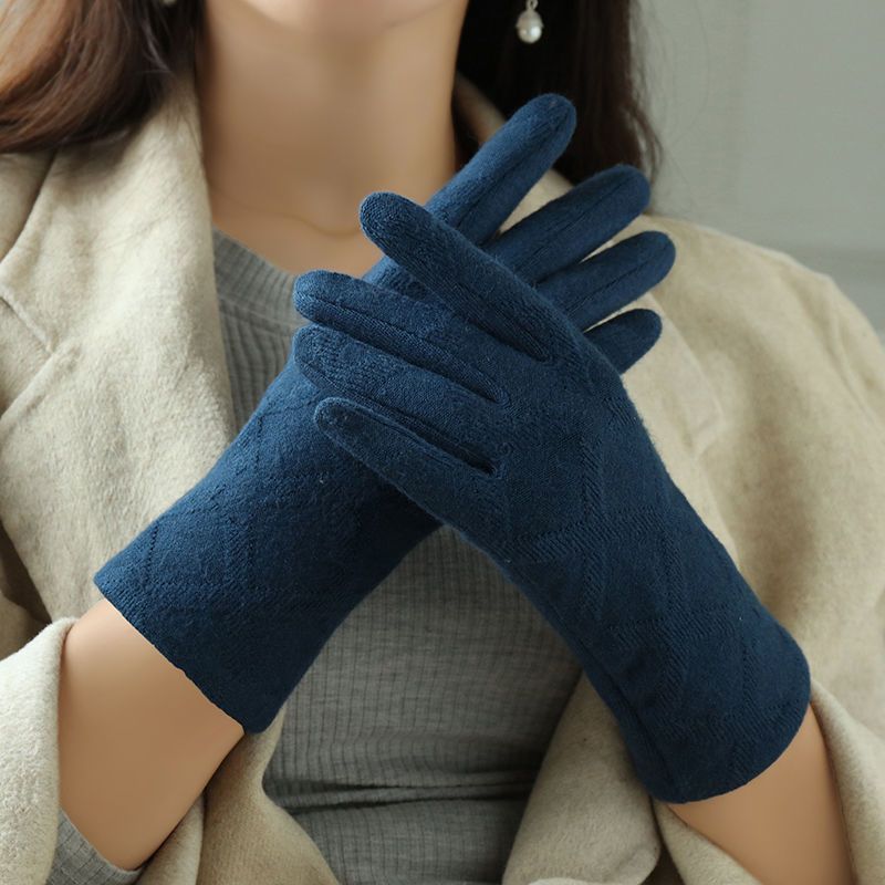 Women’s Cashmere Winter Gloves with Thermal Velvet Lining