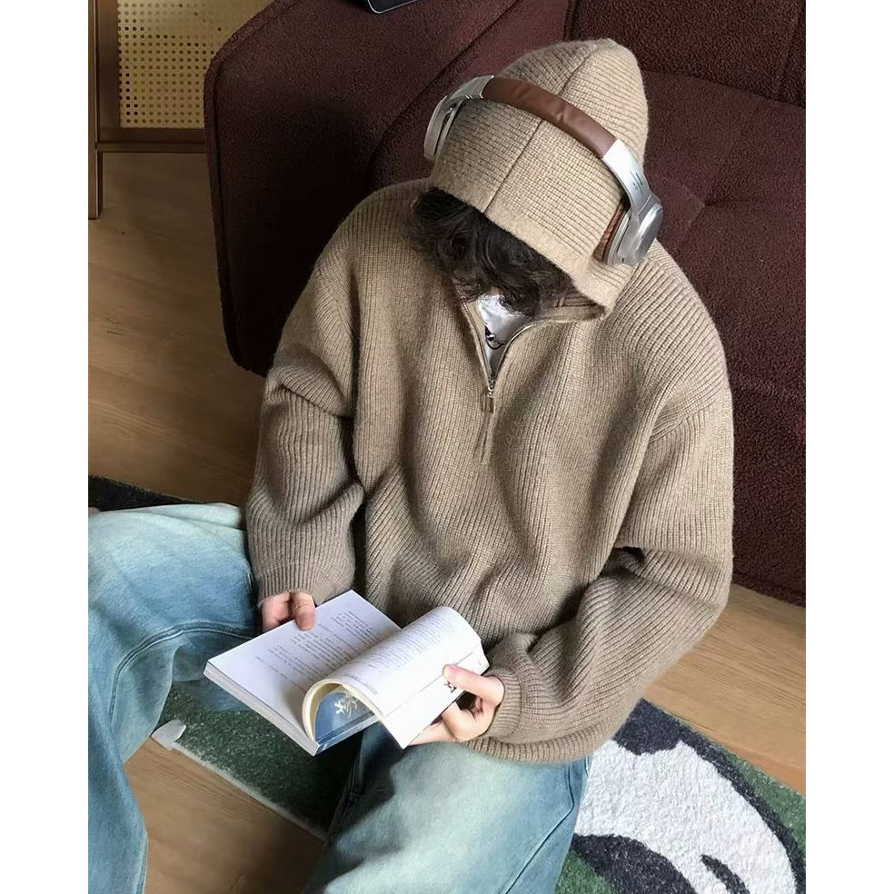 High-Grade Baggy Knit Sweater