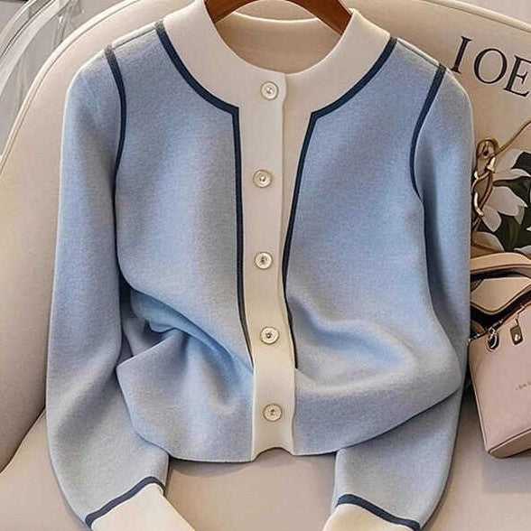 Cold Series Short Sweater Coat for Women