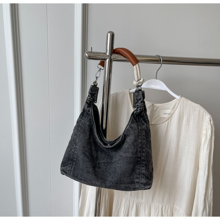 Korean Fashion Casual Denim Bag Women