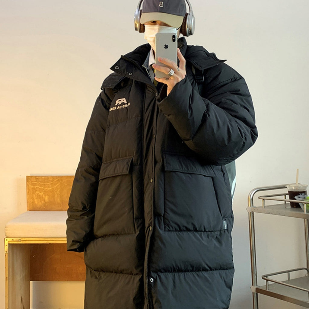 Men's Winter Long Bread Coat