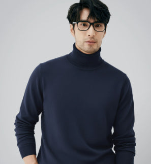 Men's Casual Turtleneck Thermal Base Layer Sweater