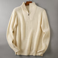 Soft Knit Half-Zip Sweater for Men