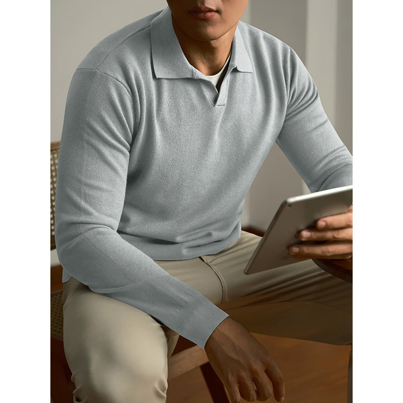 High-End Men's Sweaters – Fall & Winter