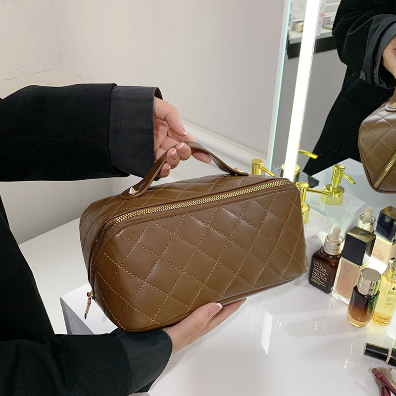 Portable Shell Cosmetic Bag for Women