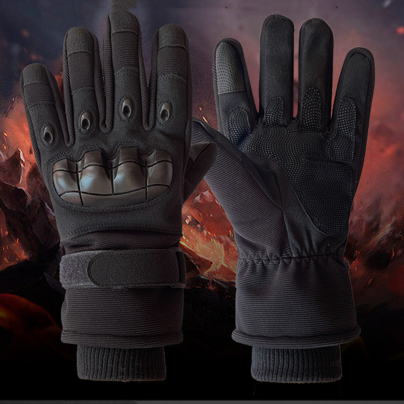 Men’s Thermal Full-Finger Outdoor Gloves