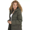 Thick Hooded Long Winter Cotton Coat for Women
