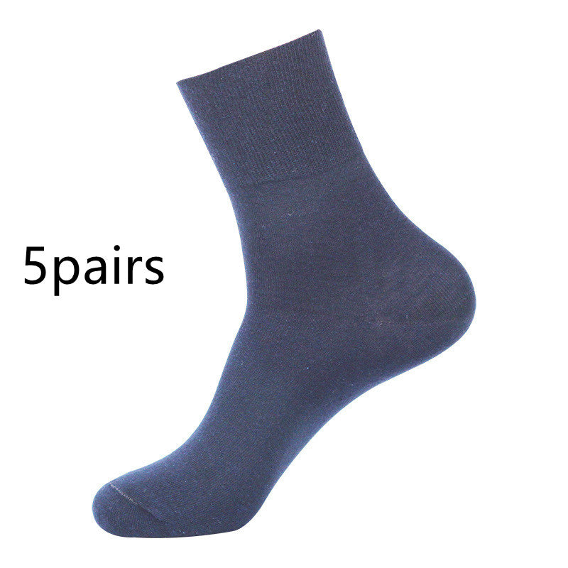Men’s Breathable Cotton Socks – Spring/Summer