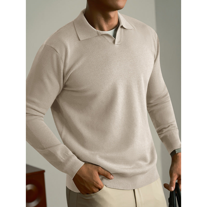High-End Men's Sweaters – Fall & Winter