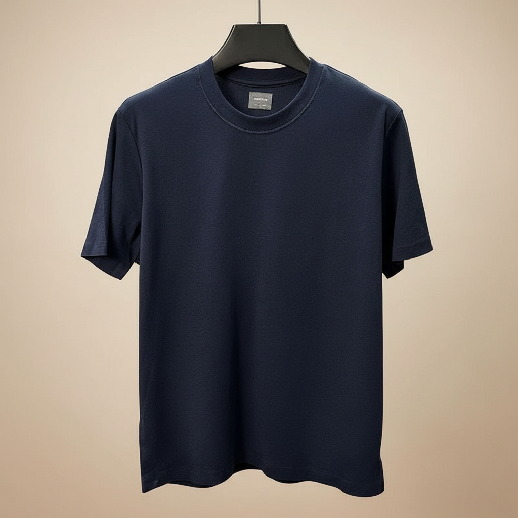Men’s High-End Silky Cotton T-Shirt