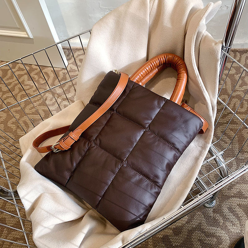 Fashion Down Puffer Bag for Women