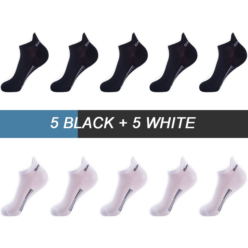 Men’s Breathable Mesh Low-Cut Socks